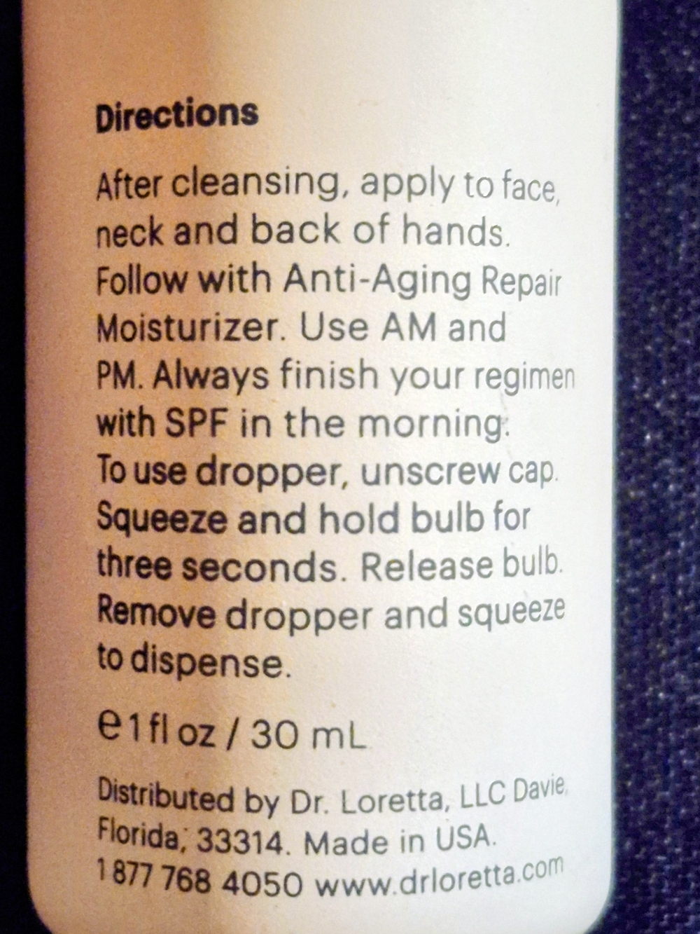Dr Loretta Anti-Aging Repair Serum NWOB - Picture 2 of 2